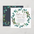 Search for wreath bridal shower invitations Fall in love