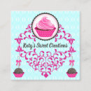 Recherche de cake pops business cards Élégant
