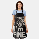 Search for cat portrait aprons Animal