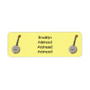 Search for banjo return address labels Instrument