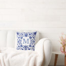 Recherche de bleu delft coussins Élégant