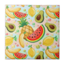 Recherche de fruits carreaux Motif