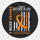 Search for brother in law stickers Leukaemia support