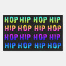 Search for hip rectangle stickers Music