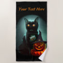 Recherche de halloween serviettes de plage Citrouille