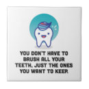 Recherche de dents carreaux Brosse à dents