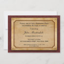 Search for parchment invitations Elegant
