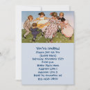 Recherche de les illustrations des enfants invitations Vintage