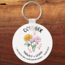 Search for birth flower keychains For her