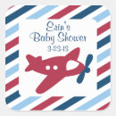 Search for vintage plane stickers Baby shower
