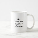 Search for i knit mugs Funny