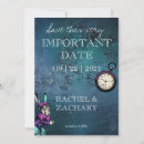 Search for alice in wonderland wedding save the dates Elegant