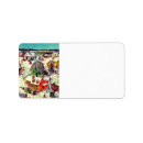 Search for self adhesive return address labels Merry christmas