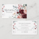 Search for burgundy business cards Pink