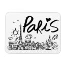 Recherche de de griffonnage magnets Tour eiffel