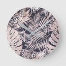 Search for pink and gold clocks Elegant