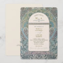 Search for vintage flowers wedding invitations Watercolor