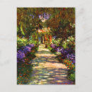 Search for garden path postcards Monet
