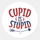 Search for anti valentines day stickers Cupid