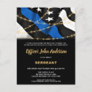 Search for office promotion party invitations Police officer