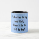 Search for try again mugs Encouragement