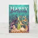 Search for under the sea birthday cards For her