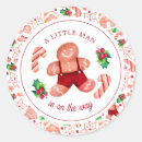 Search for gingerbread man stickers Baby shower