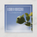 Recherche de biologique cartes visite Consultant