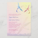 Recherche de de libellule mariage invitations Unique