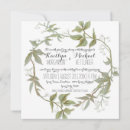 Recherche de feuille laurier invitations Bride