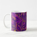 Search for modern flowers design mugs Colourful floral pattern