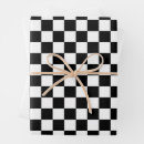 Search for black and white squares wrapping paper Abstract