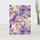 Search for iris flower cards White