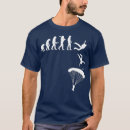 Recherche de parachutisme drôle tshirts Saut