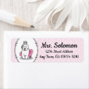 Search for ballet return address labels Princess
