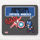 Search for attack mousepads Captain america