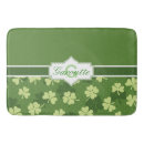 Search for st patricks day bath mats Shamrock