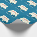 Search for blue santa wrapping paper Whimsical