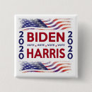 Search for 2020 square buttons Patriotic