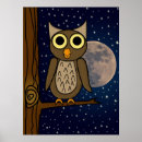 Recherche de bleu de hibou art Oiseaux