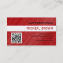 Search for ruby red business cards Professional