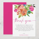 Search for bright floral thank you cards Watercolor flowers