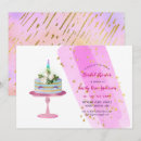 Search for unicorn cake invitations Glitter