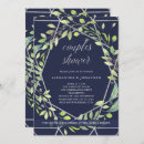 Search for greenery shower wedding invitations Geometric