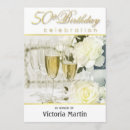 Search for for her 50th birthday invitations Feminine