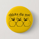 Recherche de poussin badges Humour