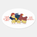 Recherche de volailles autocollants Poules