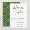 Recherche de motif de forêt invitations Moderne