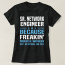 Recherche de ingénieur réseau tshirts Profession