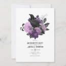Search for gothic party bachelorette party invitations Floral